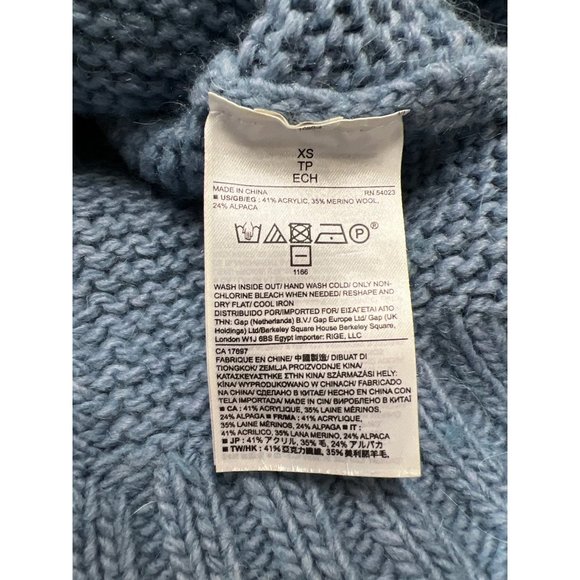 Banana Republic Knit Turtleneck Sweater Made of Italian Yarn - Picture 5 of 5